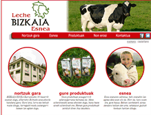 Tablet Screenshot of bizkaiaesnea.com